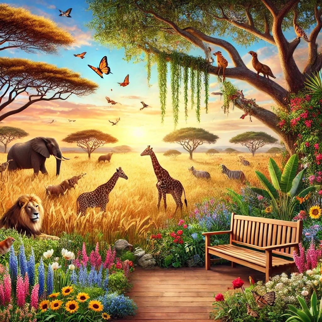 Nature, Animaux, Jardin